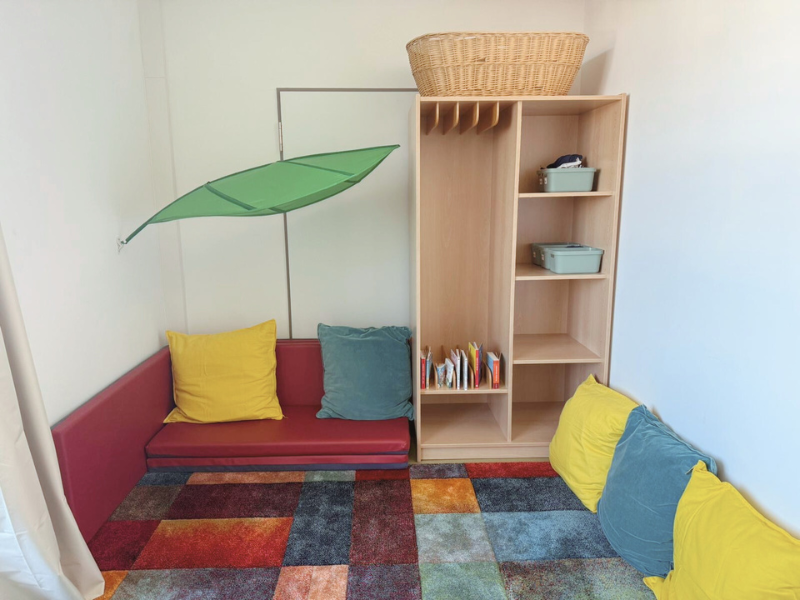 Gemütliche Leseecke